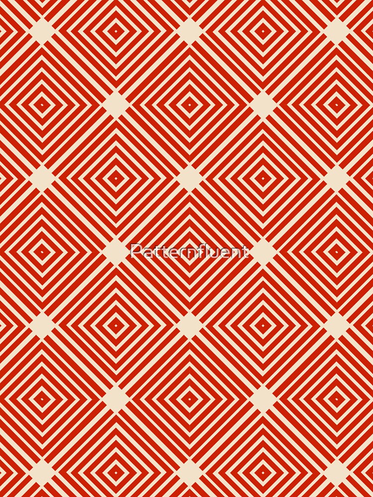 Thumbnail 4 of 4, iPhone Case, Concentric Diamond Geometric Pattern designed and sold by Patternfluent.