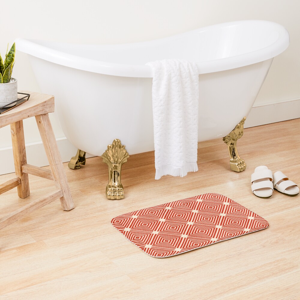 Item preview, Bath Mat designed and sold by Patternfluent.