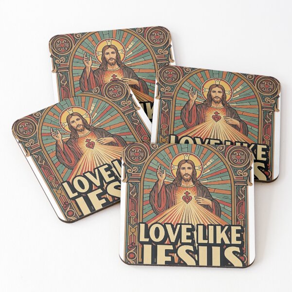 Item preview, LOVE LIKE JESUS designed and sold by likbatonboot.