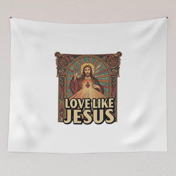Item preview, LOVE LIKE JESUS designed and sold by likbatonboot.