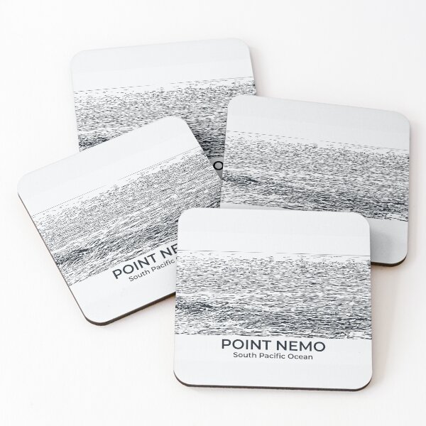 Item preview, Point Nemo - South Pacific Ocean designed and sold by Lakeric Cityscapes.