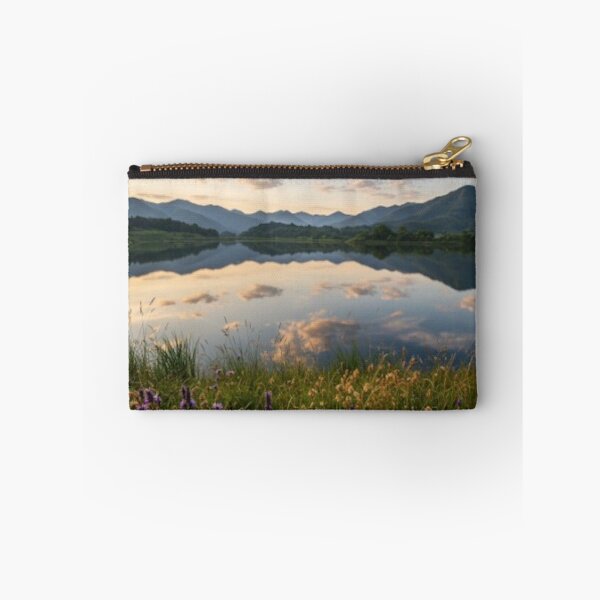 Item preview, Lakeview with Lavender Flowers designed and sold by UnlockKnowledge.