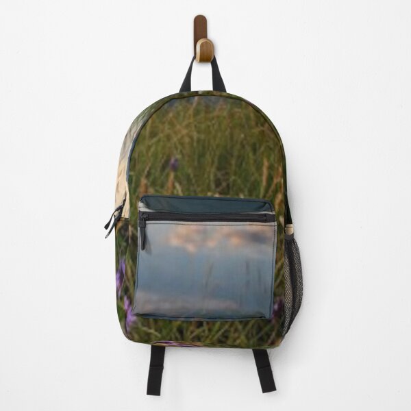 Item preview, Lakeview with Lavender Flowers designed and sold by UnlockKnowledge.
