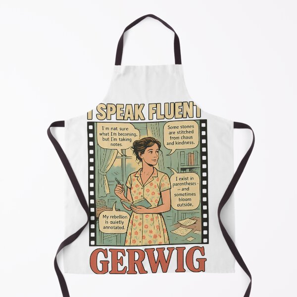 Item preview, I speak fluent GERWIG designed and sold by CultLines.