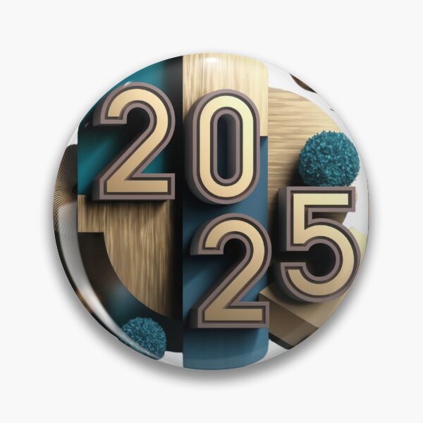 Item preview, Modern 2025 Design with Geometric Shapes and Bold Typography designed and sold by Creative88Art.