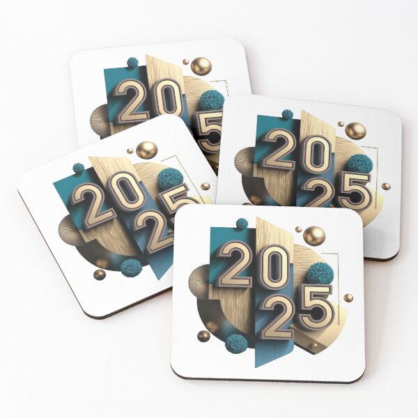 Item preview, Modern 2025 Design with Geometric Shapes and Bold Typography designed and sold by Creative88Art.