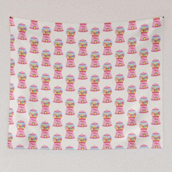 Item preview, pink gum ball machines designed and sold by Becca Alessi.