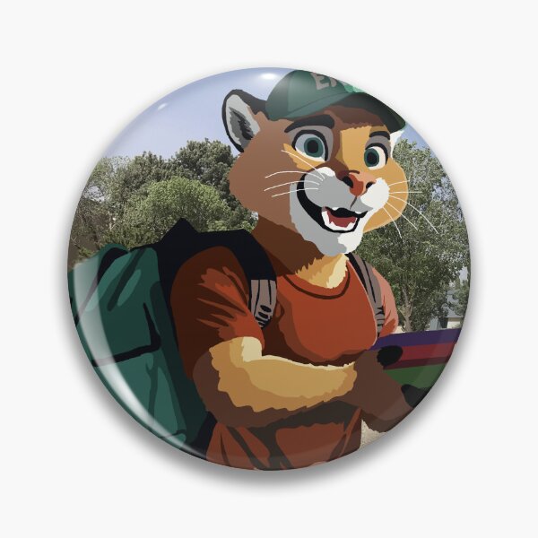Item preview, Cool Kid Cougar at College designed and sold by KlakkDrawsStuff.