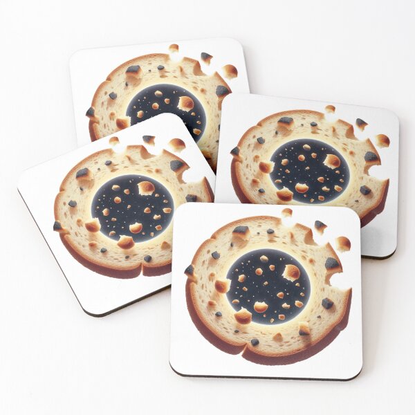 Item preview, Circular Slice of Bread with Hollow Center in Cosmic Void designed and sold by Creative88Art.