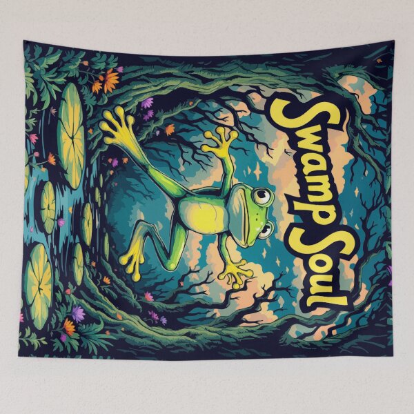 Item preview, Swamp Soul – Frog Art Collection #4 designed and sold by SteadyRolling.