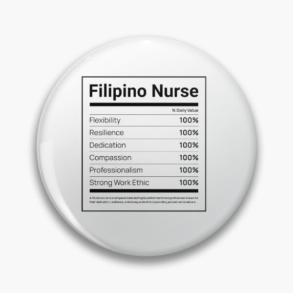 Item preview, Filipino Nurse Nutritional Facts designed and sold by RabalDesigns.