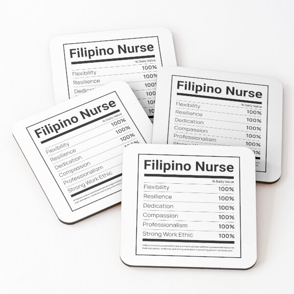Artikelvorschau, Nährwertangaben einer philippinischen Krankenschwester entworfen und verkauft von RabalDesigns.