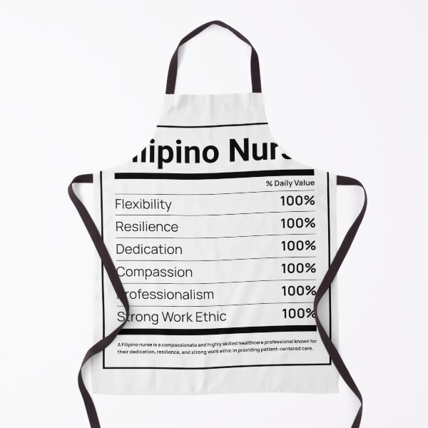 Item preview, Filipino Nurse Nutritional Facts designed and sold by RabalDesigns.