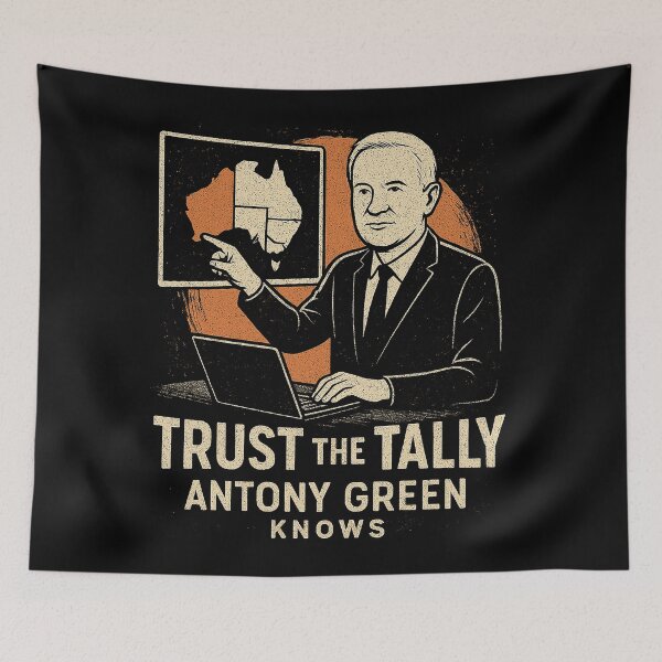 Item preview, Trust The Tally - Antony Green Knows designed and sold by zzz888.