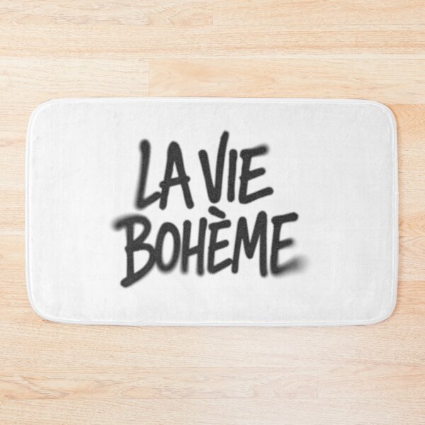 Item preview, La vie bohéme (black) - Rent designed and sold by Wainy-Shop.