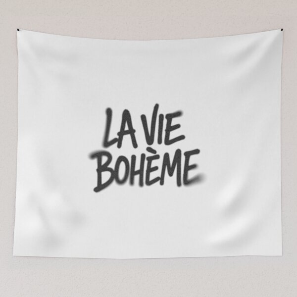 Item preview, La vie bohéme (black) - Rent designed and sold by Wainy-Shop.