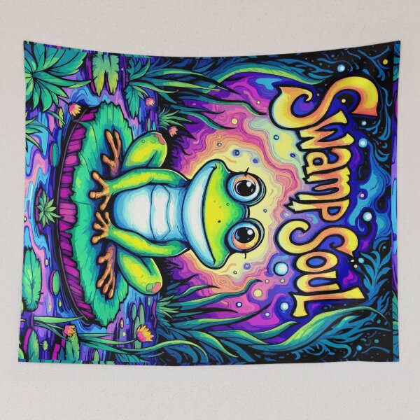 Item preview, Swamp Soul – Frog Art Collection #5 designed and sold by SteadyRolling.
