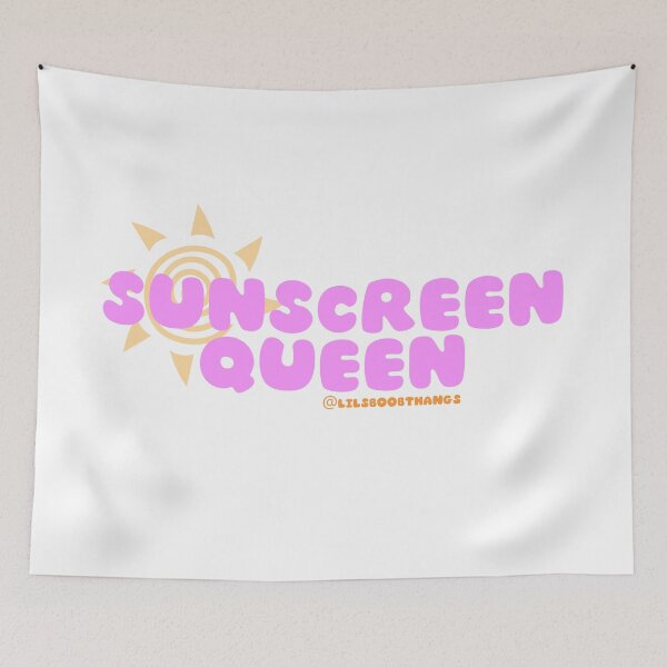 Item preview, Sunscreen queen, sunscreen everyday, wear your SPF | @lilsboobthangs designed and sold by lilsboobthangs.