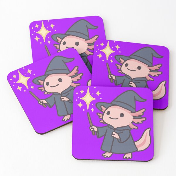Item preview, Axolotl Wizard designed and sold by Melnick's Designs.