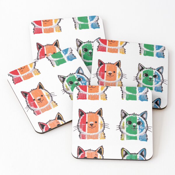 Item preview, Colourful Cats designed and sold by Saim-165.