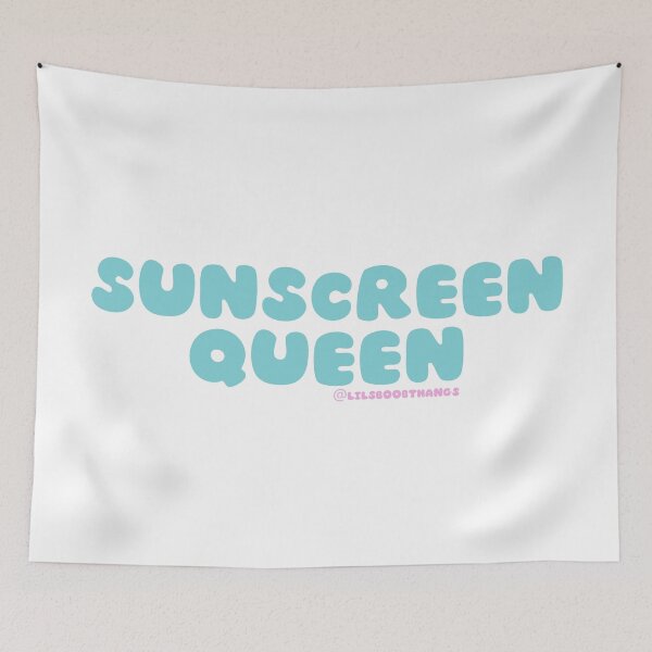 Item preview, Sunscreen Queen, sunscreen everyday, wear your SPF, v26 | @lilsboobthangs designed and sold by lilsboobthangs.