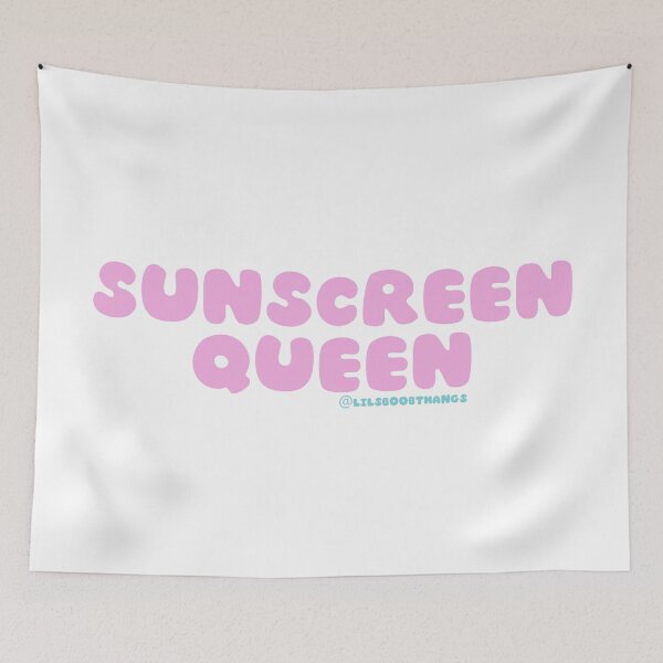Item preview, Sunscreen Queen, sunscreen everyday, wear your SPF, v27 | @lilsboobthangs designed and sold by lilsboobthangs.