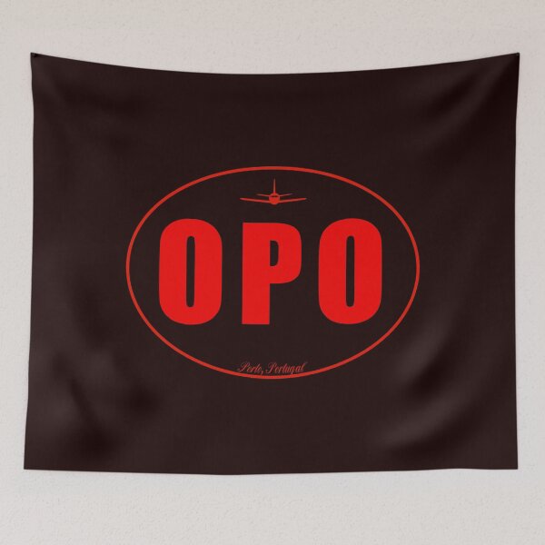 Item preview, OPO Porto Portugal Airport Code designed and sold by Lartheviking.