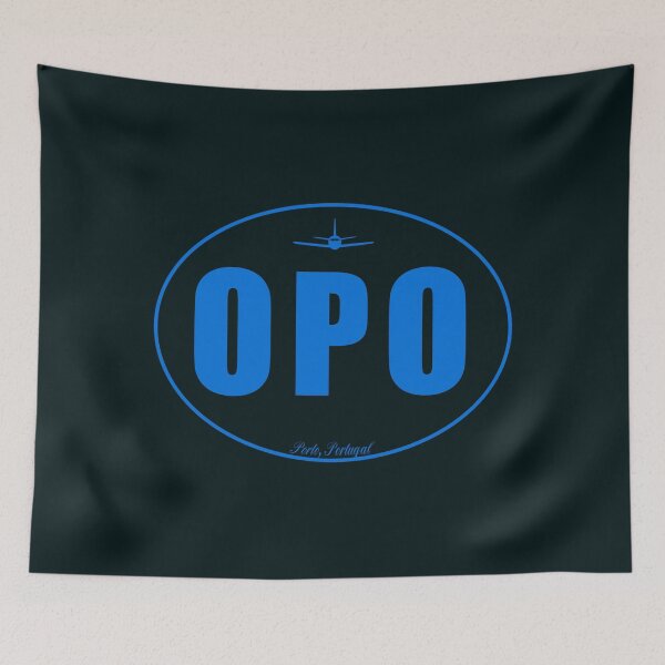 Item preview, OPO Porto Portugal Airport Code designed and sold by Lartheviking.