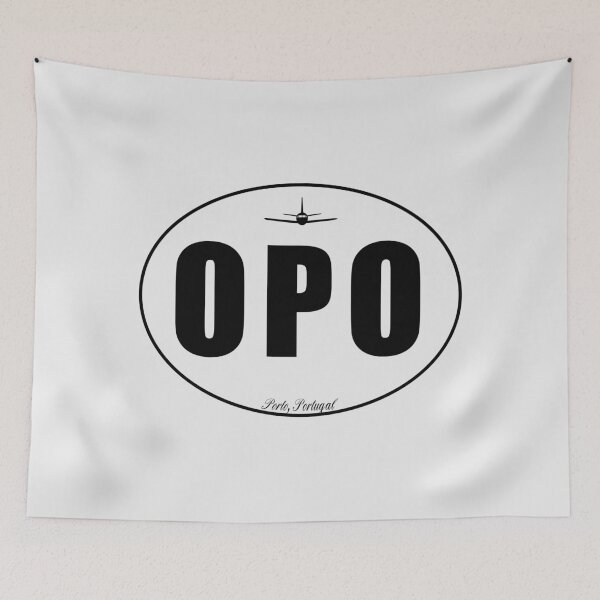 Item preview, OPO Porto Portugal Airport Code designed and sold by Lartheviking.