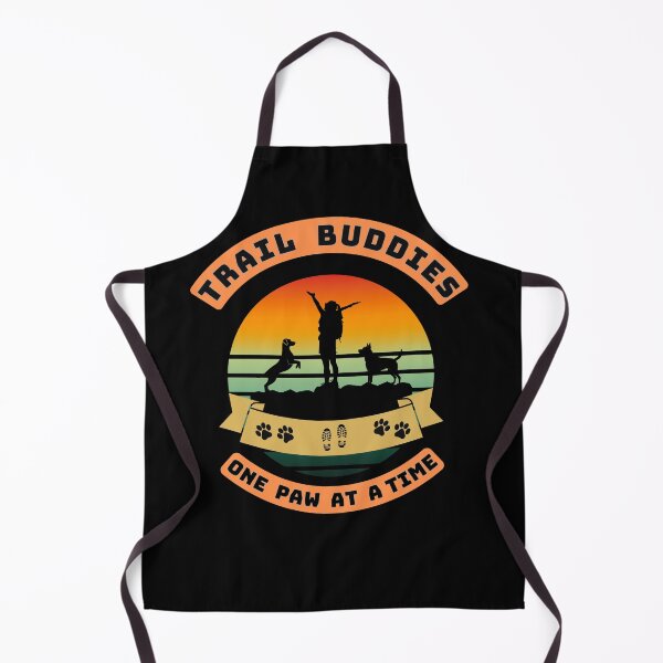 Item preview, Trail Buddies Hiking with Dogs – Sunset Adventure Design designed and sold by Fikuall.