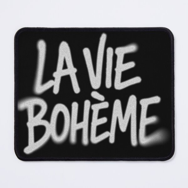 Item preview, La vie bohème (white) - Rent designed and sold by Wainy-Shop.