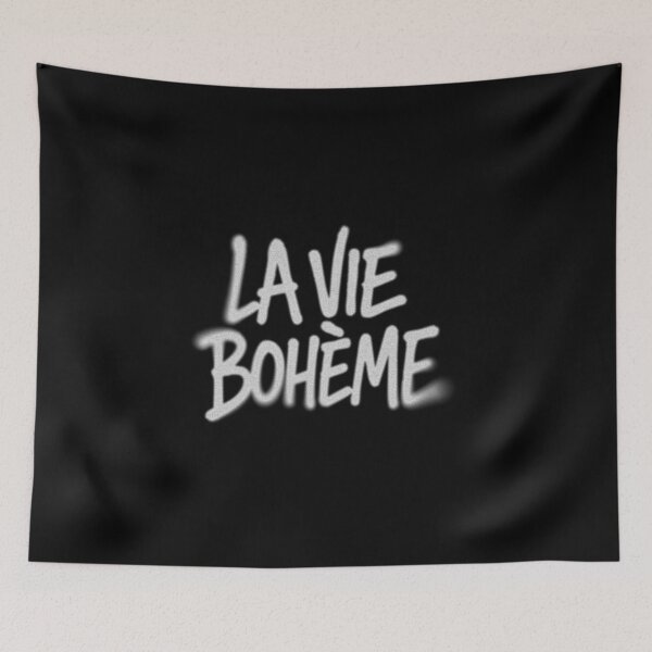 Item preview, La vie bohème (white) - Rent designed and sold by Wainy-Shop.