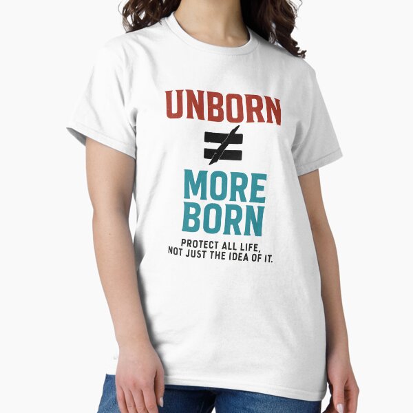 Artikel-Vorschau von UNBORN ≠ MORE BORN Protest gegen reproduktive Rechte, designt und verkauft von CSfotografia.
