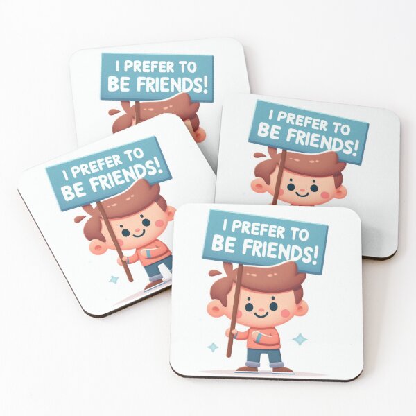 Item preview, I prefer to be friends! designed and sold by PandoraCastle.