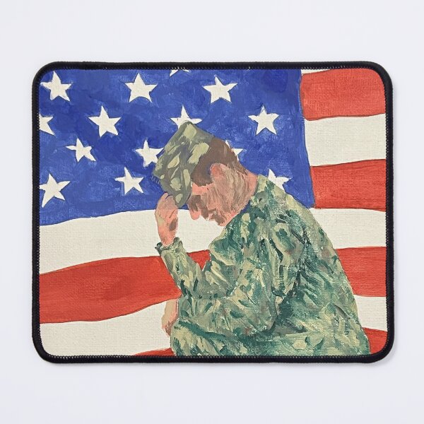 Item preview, Just a quick painting in acrylics, three hours.  I was in the Army Reserves for eight years.   designed and sold by Peoplespets.