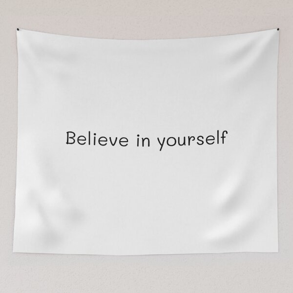 Item preview, Belive in yourself T-Shirt Words tee best gift for friends designed and sold by Vamos Store.