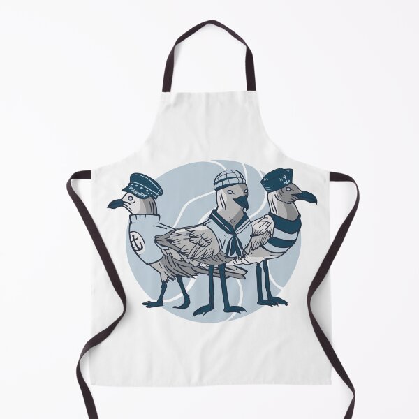 Item preview, Seagull Sailor Birds designed and sold by mermaids001.