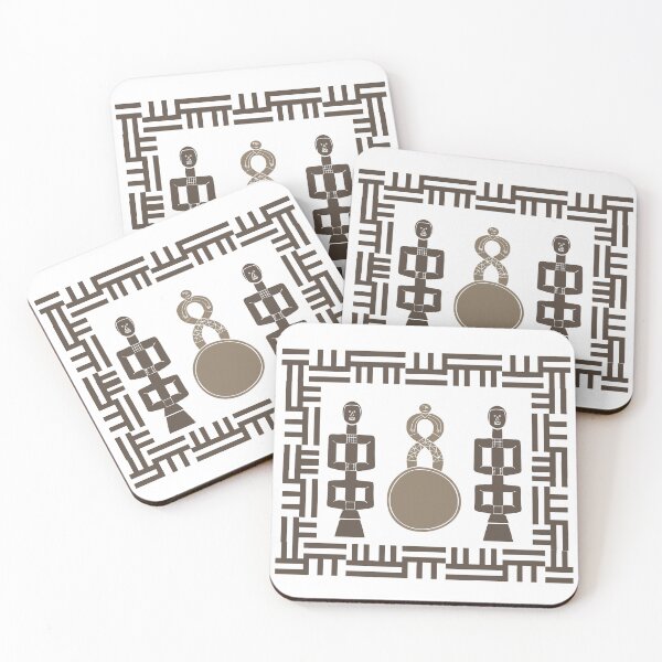 Item preview, African abstract tribal art designed and sold by Alexaltay.