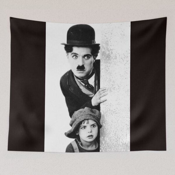 Item preview, The Kid (1921) – Classic Charlie Chaplin Scene designed and sold by VintageManiac.