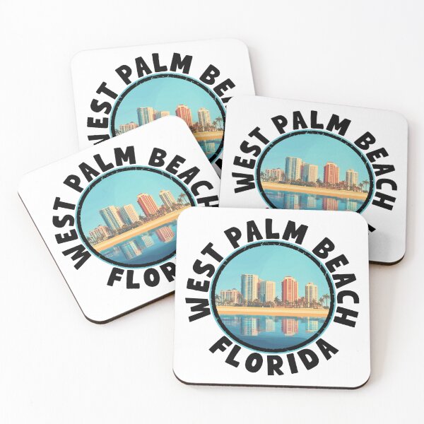 Item preview, West Palm Beach - Florida (with Black Lettering) designed and sold by VelvetRoom.