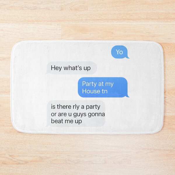 Item preview, Yo Party at my House tn - iMessage Meme designed and sold by Kunst-Shirt.