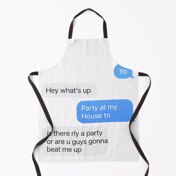 Item preview, Yo Party at my House tn - iMessage Meme designed and sold by Kunst-Shirt.