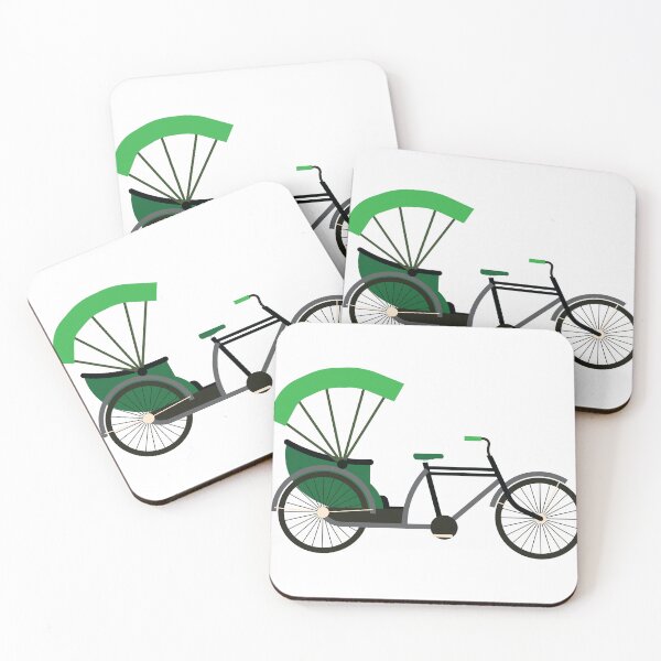 Item preview, Charming Pedicab | Eco-Friendly Ride & Urban Transport Design designed and sold by KiValuate.