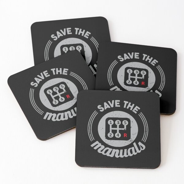Item preview, Save The Manuals Funny Gear Shift Art designed and sold by MotivaChic.