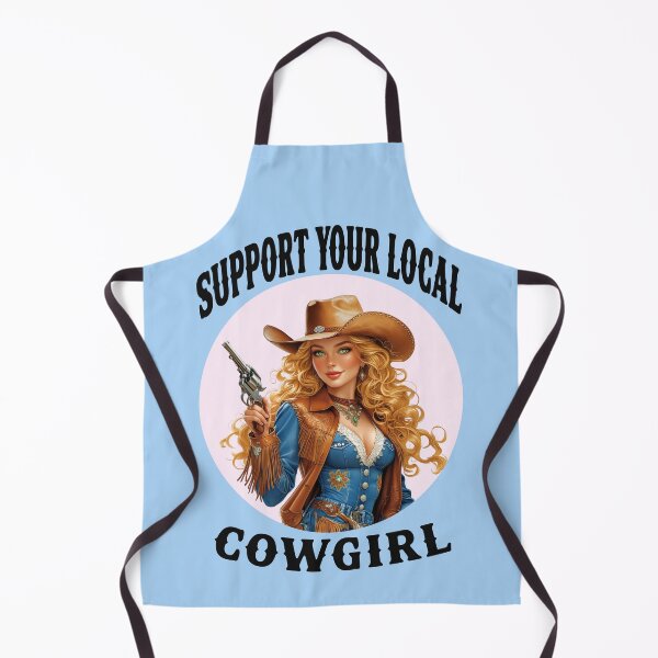 Item preview, Support Your Local Cowgirl 3 designed and sold by DigitalandPhoto.