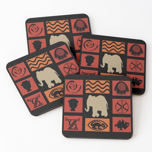 Item preview, African abstract tribal art designed and sold by Alexaltay.