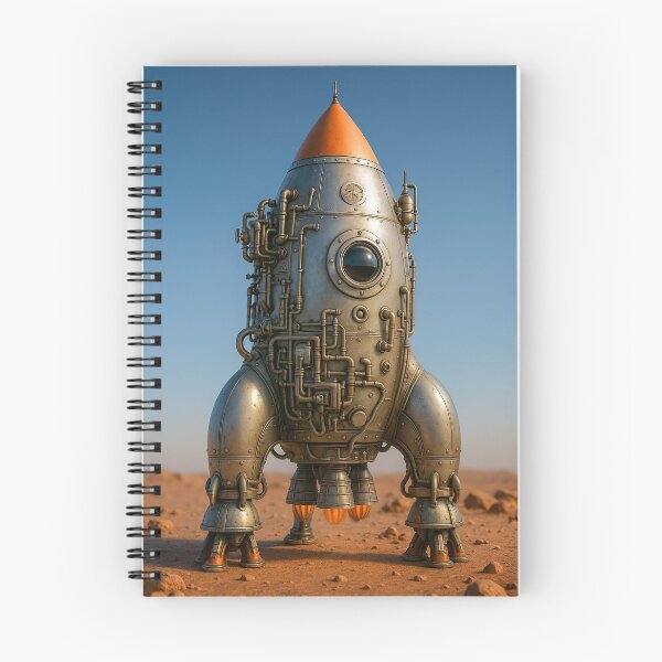 Item preview, 3D Render of a Steampunk Rocket designed and sold by AI-lineDesign.