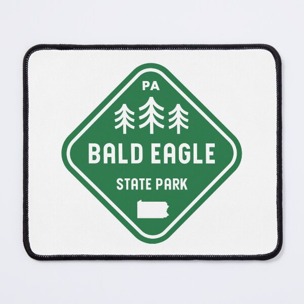 Item preview, Bald Eagle State Park Pennsylvania Rhombus designed and sold by bivenart.