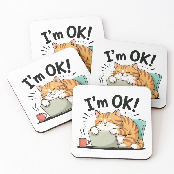 Item preview, I am Ok Cat designed and sold by syedmaaz.