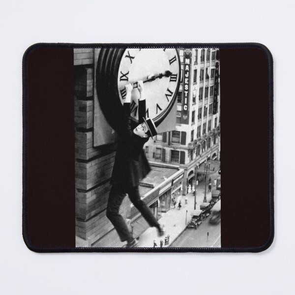 Item preview, Harold Lloyd – Hanging Clock Scene, 1923 Classic designed and sold by VintageManiac.